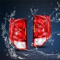 Wflnhb 1 Pair Left And Right Side Led Tail Lights Assembly Replacement For Grand Caravan 2011-2020 Driver Passenger Rear Brake