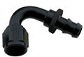 212016-bl Black Size -16 120 Degrees Push Lock Hose Fitting Stainless Steel Npt 1 In Thread 
