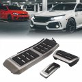 Uxcell 3pcs Accelerator Brake Rest Foot Footrest Pedals Pad Set For Audi A4 B8 S4 Rs4 Q3 A5 S5 Rs5 8t Q5 8r