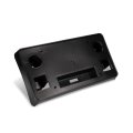 Front Bumper License Bracket For Chevy Camaro 2014 2015 Ls Lt Coupe Rpo Vk3 Gm1068175 22906636 Black Plastic Standard Style 