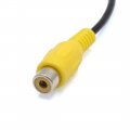 Automobile Car Cd Player Reverse Backup Rear View Camera Cable Adapter For Jeep 