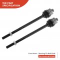 A-premium Set Of 8 Front Sway Bar Link Lower Ball Joint Inner Outer Tie Rod End Compatible With Chevy Silverado 1500 00-06
