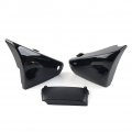 Liru Abs Motorcycle Side Cover Left Right Panels Battery Protector For Kawasaki Vulcan Vn900 Classic Custom 06-20 Black