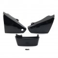 Liru Abs Motorcycle Side Cover Left Right Panels Battery Protector For Kawasaki Vulcan Vn900 Classic Custom 06-20 Black