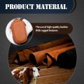 Fogfar 1 Pc Car Leather Key Case Smart Protective Cover For Remote Organizer With Hook Universal Cars Blue