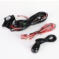 Auto Dynasty Pair Of Clear Lens Bumper Driving Fog Lights Switch Compatible With Tahoe Yukon Xl 15-20