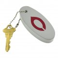 Graphics More University Of Chicago Secondary Logo Floating Keychain Oval Foam Fishing Boat Buoy Key Float