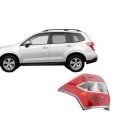 Rear Tail Light Brake Lamp Assembly For Subaruester 2014 2015 2016 Driver Side Left Red And Clear Replacement For 84912sg051 