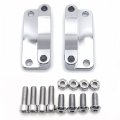 Httmt H1725- Chrome Front Fender Relocator Kit Compatible With H-d Touring Flht Flhr 2003-2013