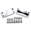 Httmt H1725- Chrome Front Fender Relocator Kit Compatible With H-d Touring Flht Flhr 2003-2013