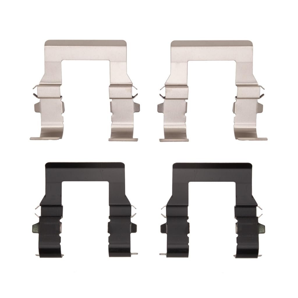 Disc Brake Hardware Set For Mitsubishi Montero 1990 To 1996 Front Axle Alx Pau Df 340 72004 Cla9 Standard Black Replacement