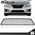 G-plus Front Bumper Lower Grille Black Compatible With Nissan Sentra 1 8l 2013 2014 2015 62254-3sh0a