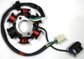 Stator 49-150cc 4 Stroke Fits Many Chinese Atvs Gokarts Scooters 6 Coil 5 Pin In Jack