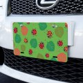 Graphics More Lots Of Ladybugs And Leaves Pattern Novelty Metal Vanity Tag License Plate