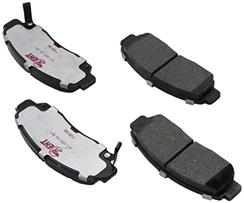 Element3 Eht Front Brake Pad Set For Acura And Honda Ceramic Semi Metallic Hybrid Technology Model Eht787h