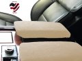 Car Console Covers Plus Designed For Lincoln Navigator 2018-2024 Pair Of Fleece Auto Armrest Center Protector Front And Back