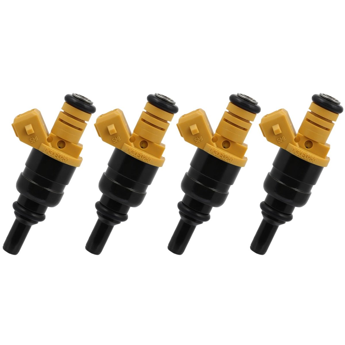 Fuel Injectors Set 0k30e13250 For 2001 2005 Kia Rio 4 Pieces 2 Hole Disc Petrol Injector Kit Base Sedan Cinco Wagon And Rx