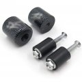 Xkh- Bar End Compatible With Suzuki Gsxr 600 750 1000 1100 Hayabusa Gsx1300r 1999-2012 Rubber B078h4r272