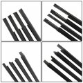 Labwork 4pcs Outer Belt Weatherstrip Replacement For 2009-2021 Ram 1500 2500 3500 4500 5500 55112376ah 55112377ah 55372138ah