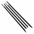 Labwork 4pcs Outer Belt Weatherstrip Replacement For 2009-2021 Ram 1500 2500 3500 4500 5500 55112376ah 55112377ah 55372138ah