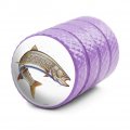 Lake Trout Fishing Valve Stem Caps For Tire Rim Wheel Aluminum Purple