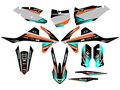 2016 5-2018 250 Only Sx Surge Orange Senge Graphics Complete Kit For Ktm 