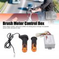 Motor Brushed Controller Box With Throttle Grip Dc36v 800w Speed A Regulator Module Turn Handle Good Heat Dissipation For