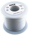 Nte Electronics Wh18-09-100 Hook Up Wire Stranded Type 18 Gauge 100 Length White 