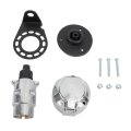 Trailer Plug And Socket Kit Dc12v 7 Pin Truck Connector Wiring Harness Mounting Bracket Kits For Car Rv Ship