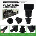 Premium 6pcs Oil Drain Plug W Drain Removal Tool For Volkswagen 1 8l 2 0l Pan Replace 06l103801