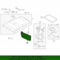 Sun Visor Replacement 92011fg032me Left Driver Side Car For Subaru Impreza 2008-2014