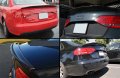 Cuztom Tuning Fits For 2013-2016 Audi A4 B8 5 Cat Style High Kick Duckbill Carbon Fiber Trunk Boot Lid Spoiler Wing