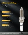 Ocpty 4 Ignition Coils Wilth Iridium Spark Plugs Fit For Honda 1 5l 2015-2016 For Civic 2 0l 2016-2018 Uf-749 Jsd02-172