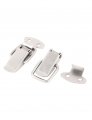 Uxcell Cabinet Drawer Suitcase Spring Fasten Loop Toggle Latch Lock 8 Set