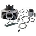 Mtlbcycle Piston Cylinder Head Gasket Top End Kit For Kawasaki Kfx80 Kfx 80 Ksf80 