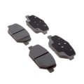 Front Disc Brake Pad Set For Buick Envision 2016 2017 2018 2019 2020 Ceramic Friction Material Slotted With Shims 4 Pads 