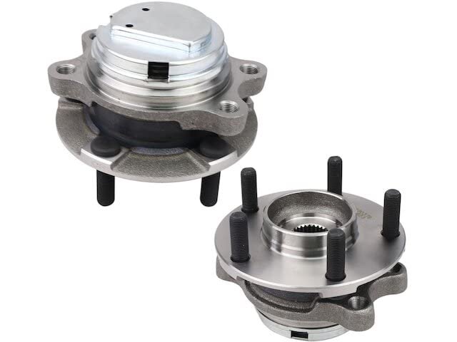 Front Wheel Bearing Hub Assembly Set Of 2 For 2011-2012 Infiniti G25 Rwd