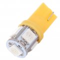 Ocpty Instrument Panel Lights T10 5-5050-smd-yellow 2pcs