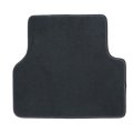 Velour Floor Mats For Audi Q3 2011 To 2018 Custom Fit Front And Rear Black Carpet Liners Anti Slip All Season Full Set