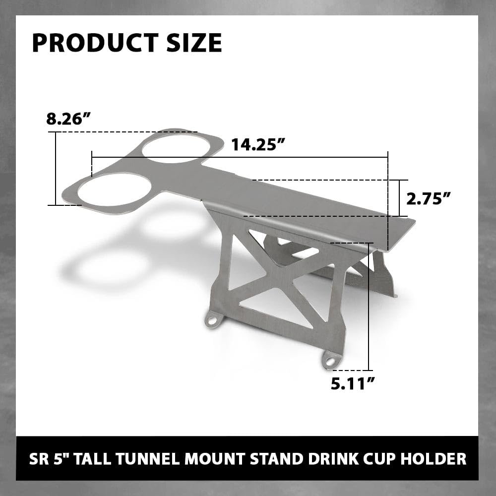 5 Tall Tunnel Mount Stand Drink Cup Holder