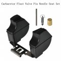 Carburetor Float With Valve Pin Needle Seat Set Replacement For Yamaha Xt225 Xv1100 Xv750 Ttr225