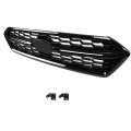 Front Bumper Grille Center Grill Honeycomb Black Replacement For 2018-2021 Wrx 91121va160 91121va150