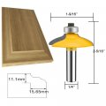 Router Bit Set 4pcs 1 4 In Shank Door And Drawer Front Edging Bits Miter Frame Crown Molding Wood Milling Cutter Carbide Cnc