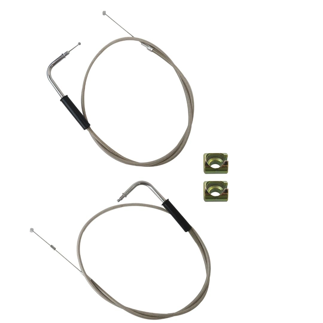 Upgrade 56884-07 42 Throttle Cable And 56885-07 5 Idle For 2016-2020 Sportster Roadster Xl1200cx