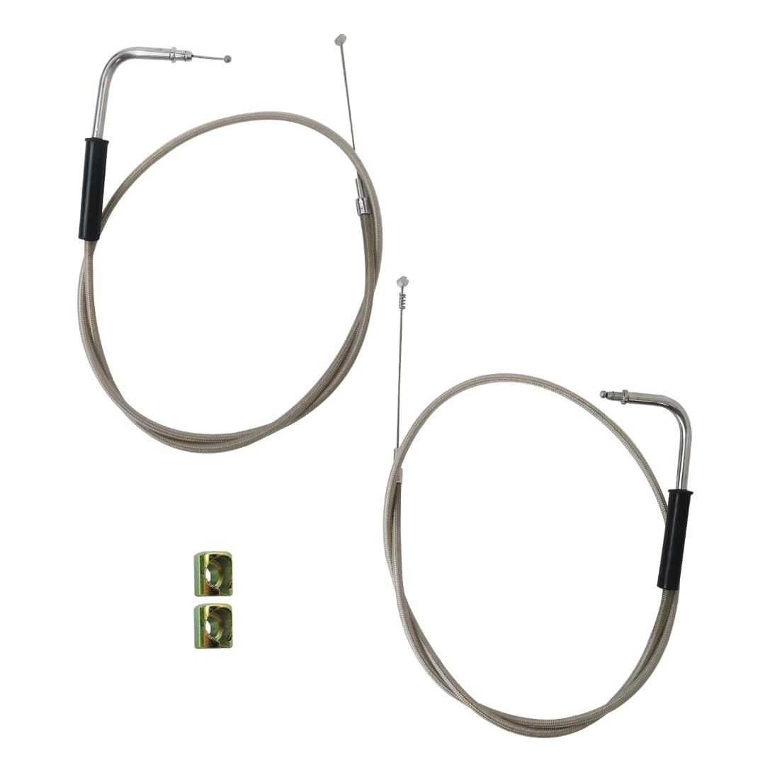 Upgrade 56884-07 42 Throttle Cable And 56885-07 5 Idle For 2016-2020 Sportster Roadster Xl1200cx