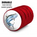 Tarpon Fishing 5 Valve Stem Caps For Tire Rim Wheel Aluminum Red