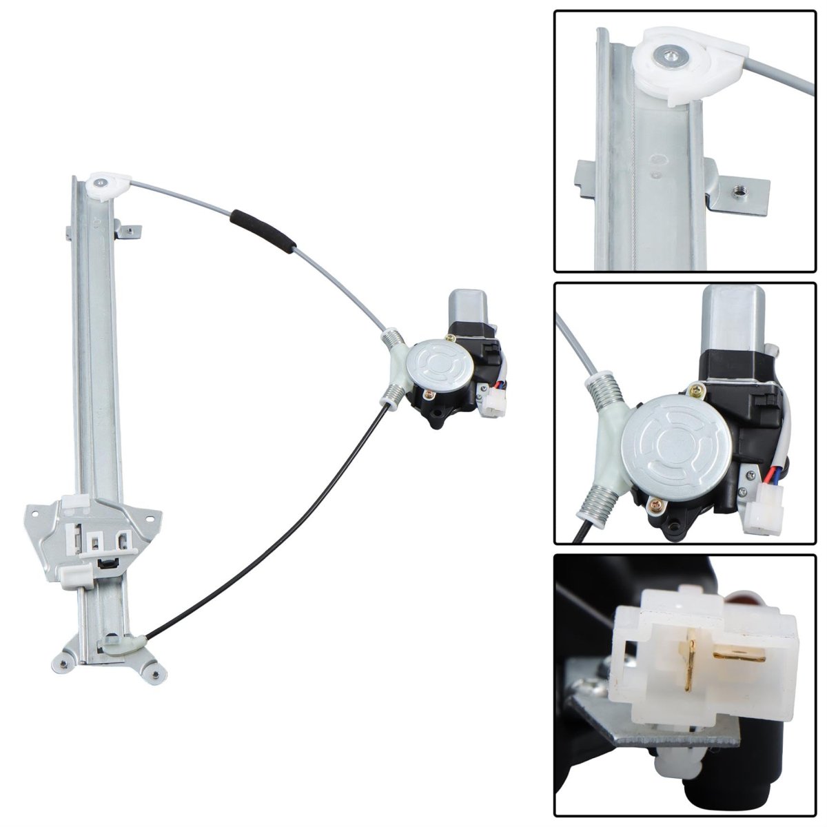 Power Window Regulator With Motor Front Right Side Replacement For Mitsubishi Montero 1992-2000 741-941