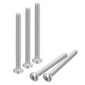 4-40x1-1 4 Pan Head Machine Screws 304 Stainless Steel Screw Phillips Drive Fully Threaded Bright Finish Pack Of 20 