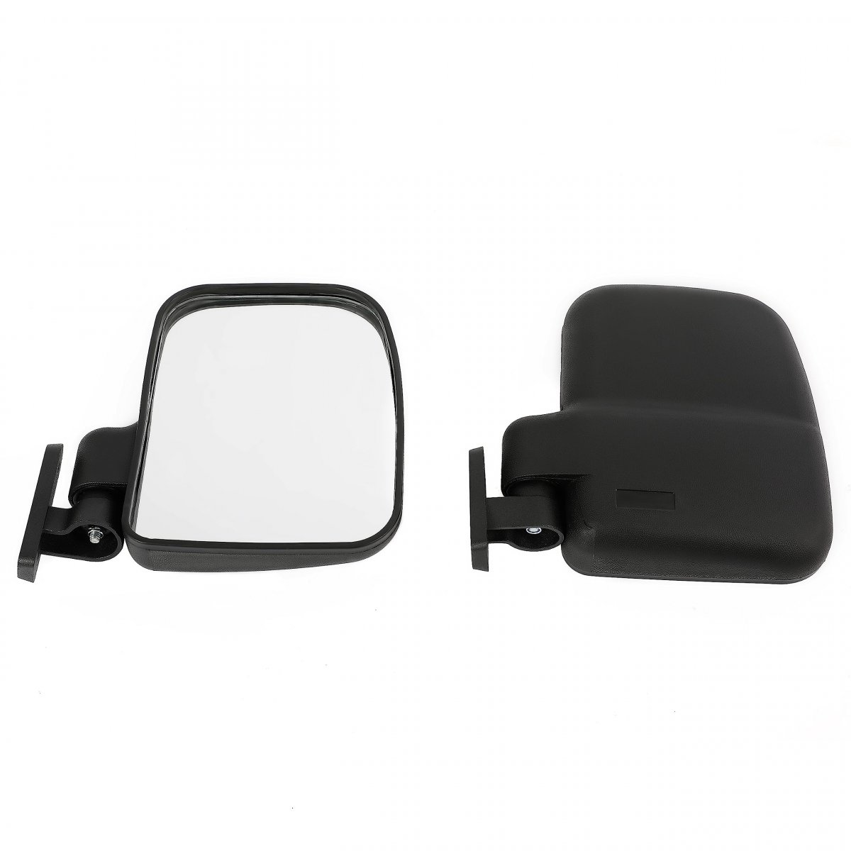 Side View Mirror Set For 2013 Polaris Ranger Xp 900 Lock N Ride Cab Frame Not Round Roll Bars Rear Rearview Mirrors Left Right