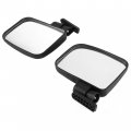 Side View Mirror Set For 2013 Polaris Ranger Xp 900 Lock N Ride Cab Frame Not Round Roll Bars Rear Rearview Mirrors Left Right